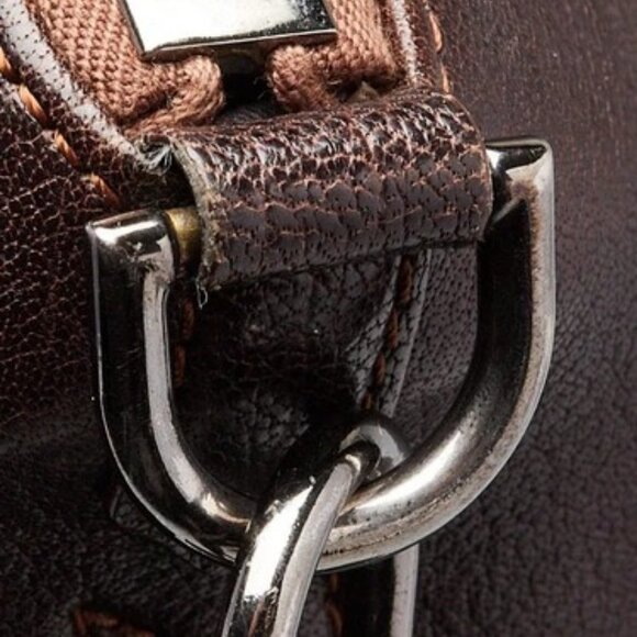 Givenchy Brown Embossed Leather Medium Antigona Bag - Picture 8 of 12